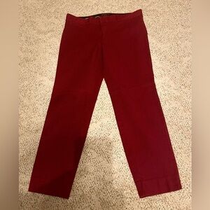 Banana Republic Black Sloan Fit Skinny Ankle Work Travel Pant size 8